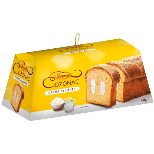 BRM COZONAC CREMA CU LAPTE 450G