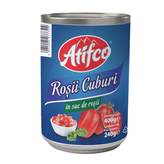 ATIFCO ROSII CUBURI CUT.400G (12BUC)