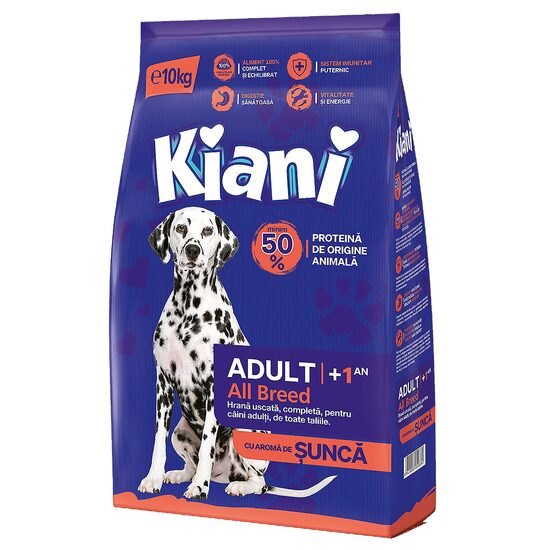 HRANA CAINI KIANI SUNCA 10KG (2BUC) PROMO