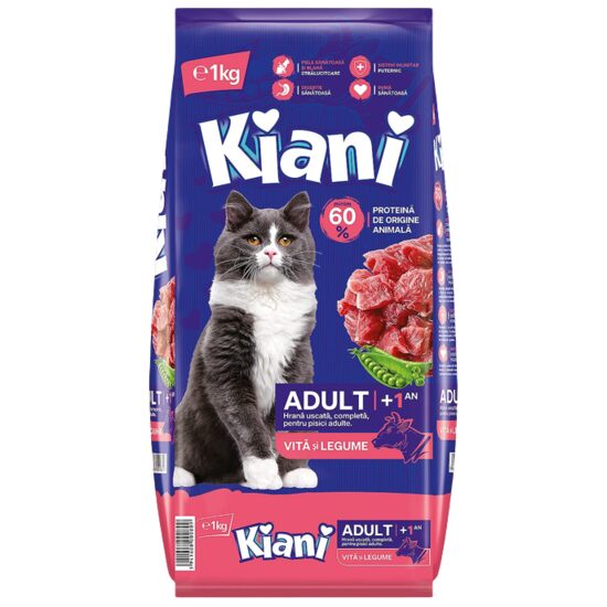 HRANA PISICI KIANI VITA-LEGUME 1KG