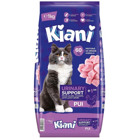 PET HRANA PISICI KIANI PUI-URINARY 1KG