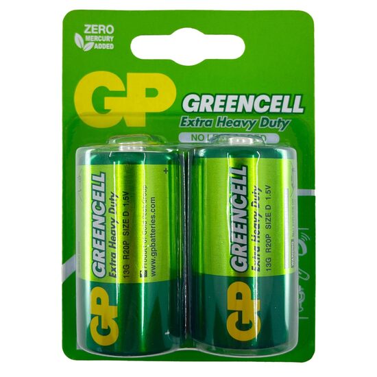 Y GP BATERIE ZINC CARBON R20 (2BUC)