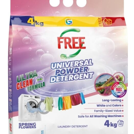Y DETERGENT RUFE FREE UNIVERSAL SPRING FLOWERS 4KG